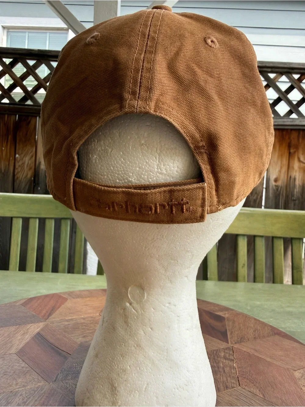 Carhartt Yellowstone Dutton Ranch Brown Canvas Baseball Cap